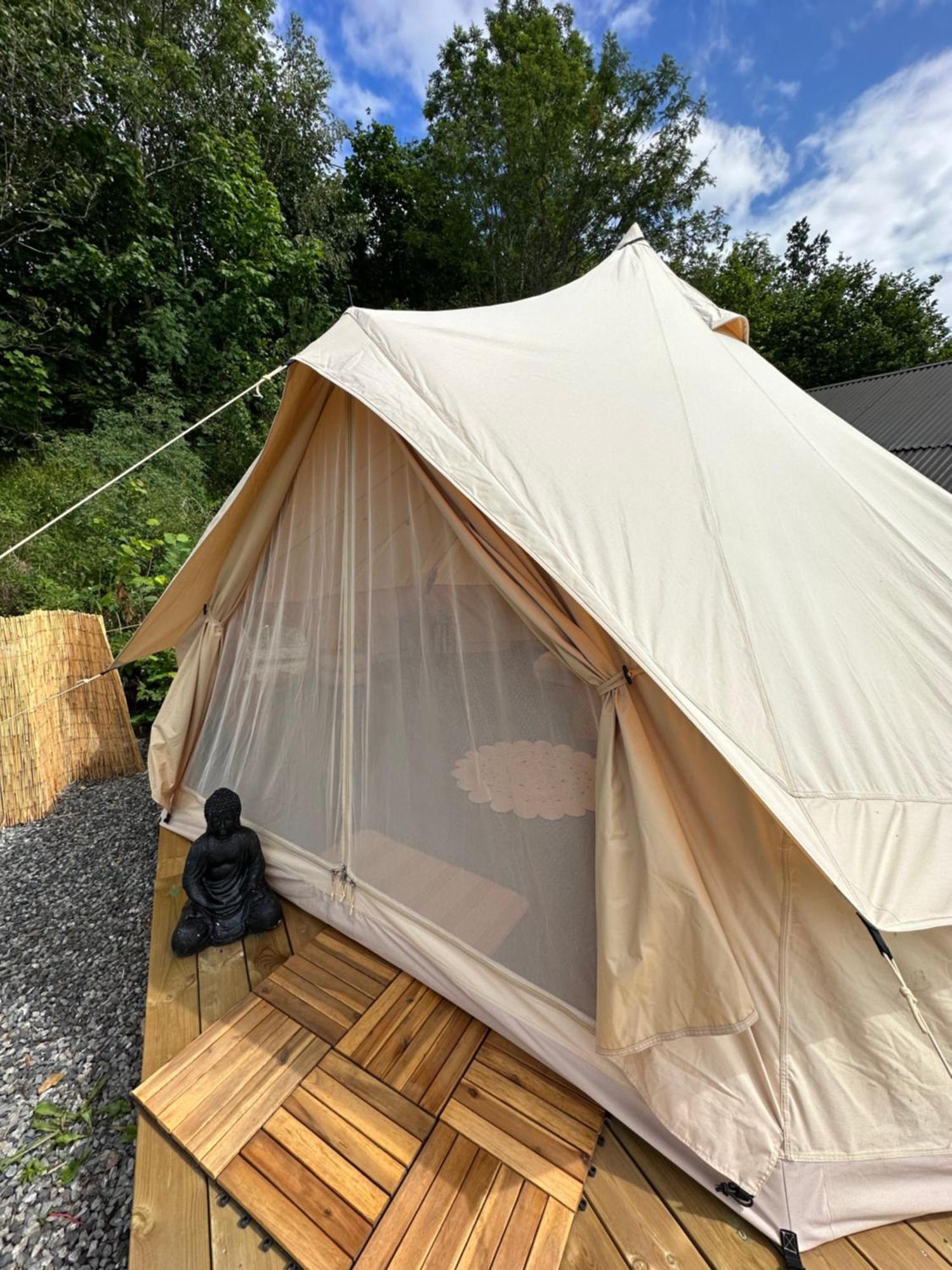 Glamping On Idyllic Lake, Paddle Boards & Rowboat Porsgrunn Exteriér fotografie